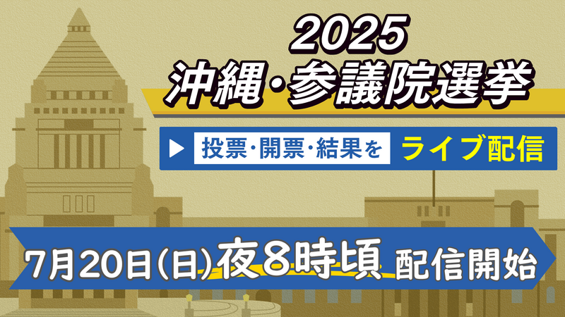 2025参議院選挙 沖縄選挙区開票速報